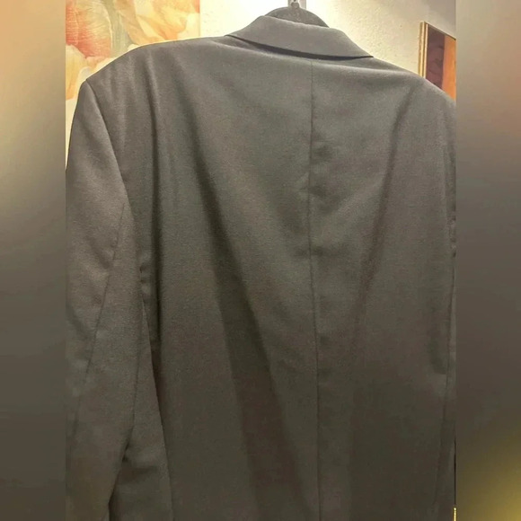 Vintage Burberry 100% Wool Blazer tailored Jacket Mens 46R Authentic - Picture 9 of 15